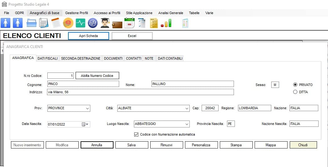 Progetto Studio Legale 4 - Il software completo per la gestione degli studi legali