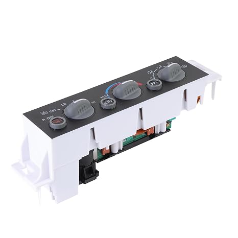 HVAC AC Heater Climate Control Panel Module with Rear Window Defogger Switch for Chevy C1500 C2500 Suburban Tahoe GMC Yukon SL SLE SLT XL Escalade 1996 1997 1998 1999 2000#16231165, 9378805, 599-006