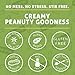Crazy Richard's Creamy No Stir Peanut Butter with No Added Salt, Sugar, Or Preservatives (1 Pack)
