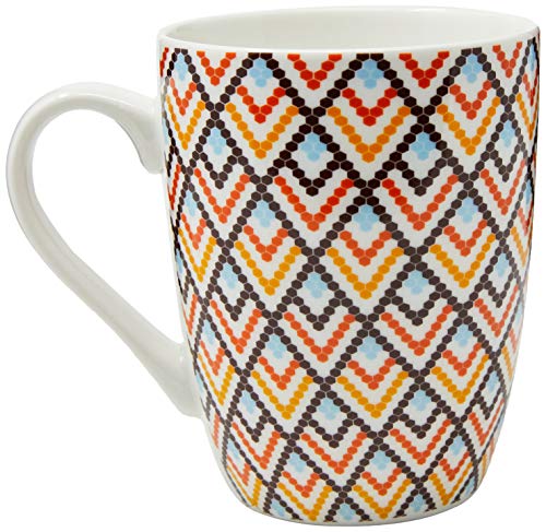 CANECA PORCELANA SUPER WHITE BUDAPEST, Wolff, 330ml