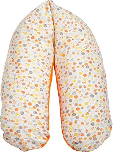 Flexofill Deluxe - Almohada para lactancia y apoyo - Extra grande - 195 x 46 cm - 583 País de las maravillas