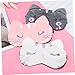Ipetboom 3Pcs Cute Sleep Mask for Men Women Eye Cover with Elastic Band Light Blocking Blindfold for Comfortable Sleep for Pajama Parties