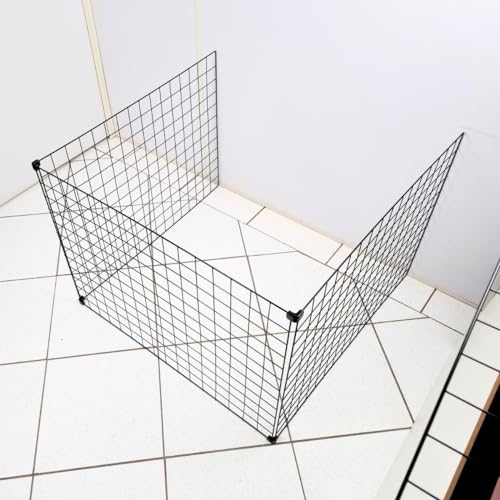 Cercado Para Cachorro Gato Coelho Cercadinho Pet 4 Telas 60x80cm