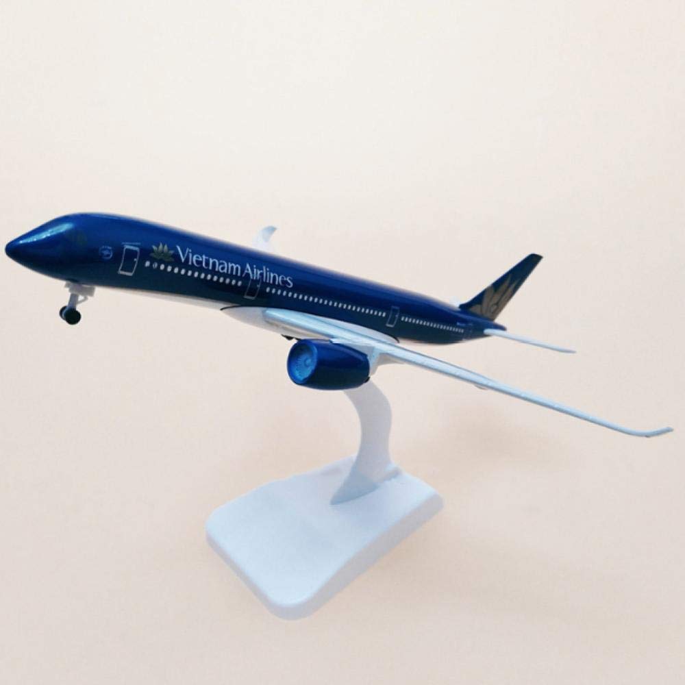 20CM Aircraft Vietnam Airlines Airbus A350 Aircraft Aircraft Model and Wheel Alloy Metal die-Casting