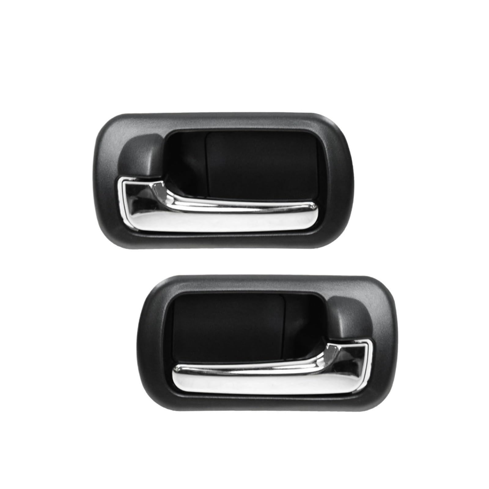 Aphkqost Rear Left And Right For Civic For Sedan 2001 2002 2003 2004 2005 2Pcs Front Rear Car Interior Inside Door Handle Black Chrome Interior Door Handle Inner