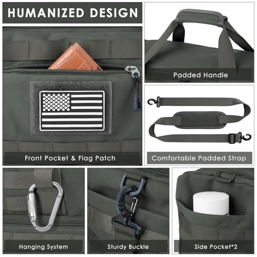 Image of Gym Bag for Men Women, Carry on Luggage 22x14x9 Airline Approved Duffle Bag