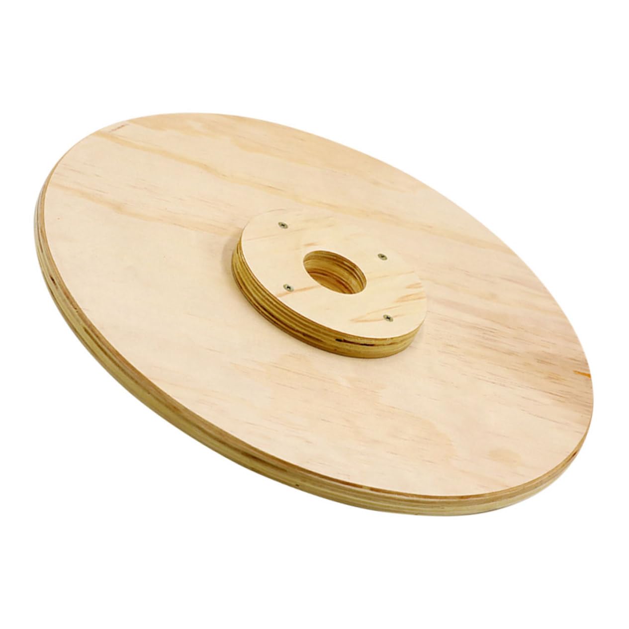 ibasenice Changeable Weight Plates Wooden Bumper Plates for Strength Training Equipment