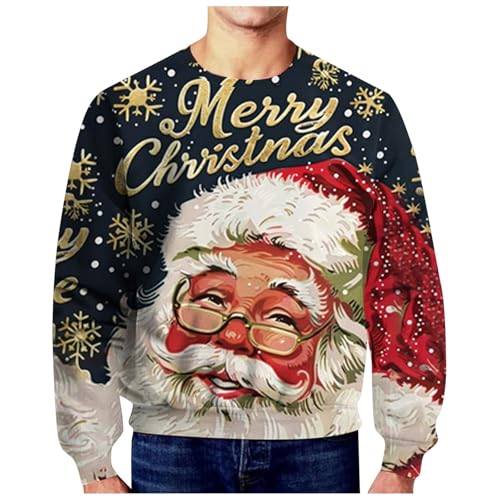 サンタクロース柄ペアパーカー