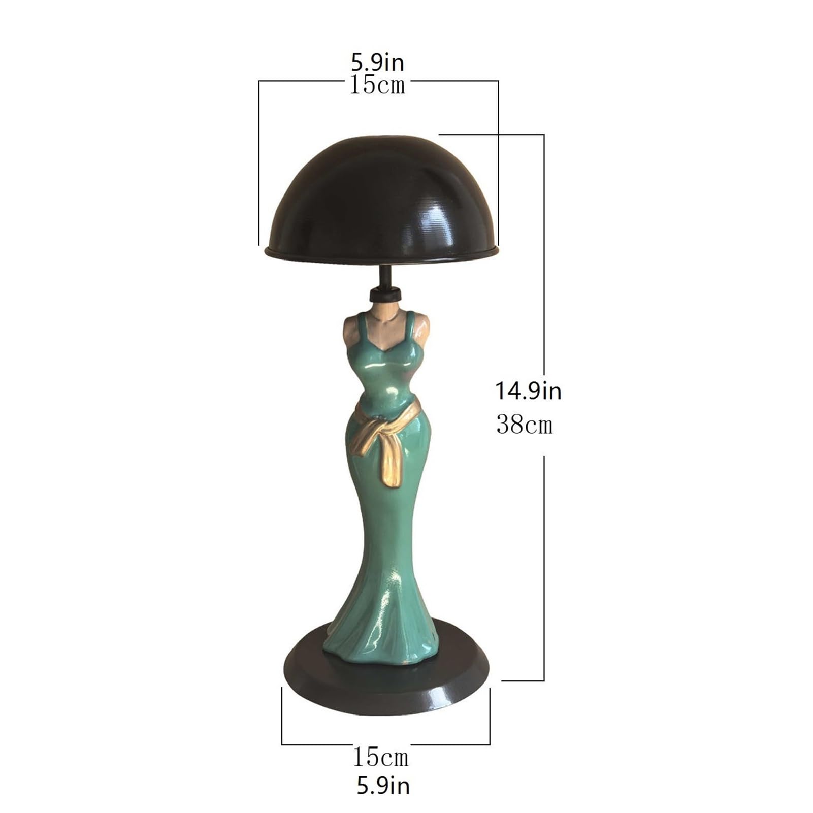 Expositor de Gorras, Organizador de Mesa para Gorras, Base de 15 Cm, PequeñO Soporte para Pelucas Expositor Elevado para Joyas