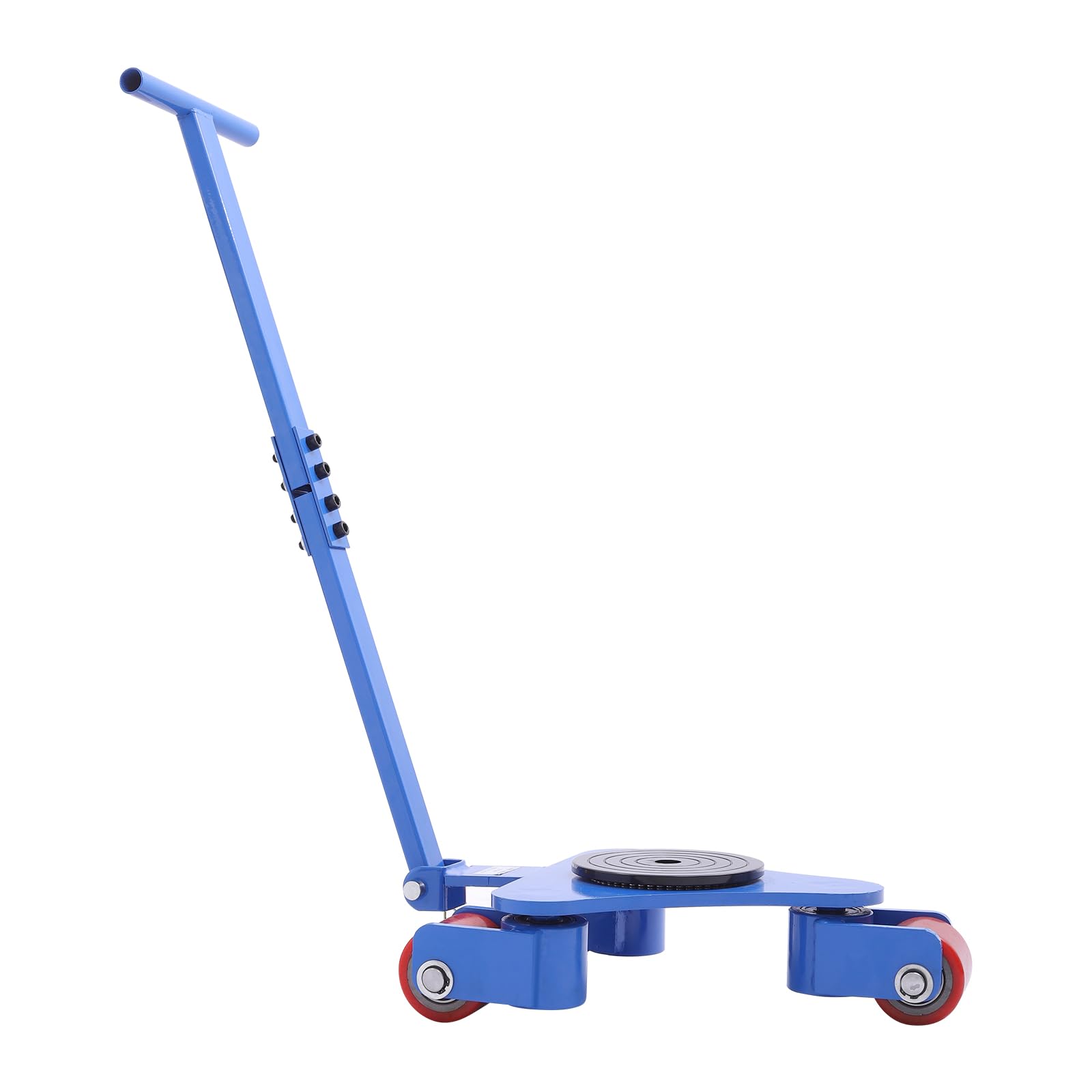 Wózek transportowy, wózek transportowy, deska na kółkach do maszyn, podnośnik meblowy, zestaw z 3 kółkami z poliuretanu (PU), obracany o 360 stopni, nośność do 2 ton, stabilna konstrukcja