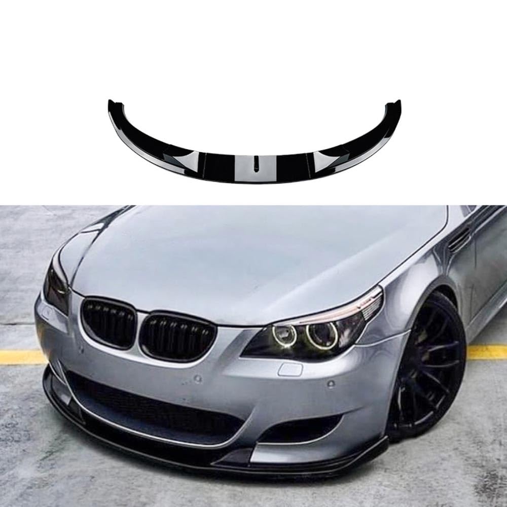 Coche ABS Alerón Parachoques Delantero lip, para BMW 5 Series E60 E61 2005-2010 M5 Spoiler Labio Divisor Lip Mentón Anti choques ProteccióN Accesorios