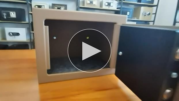 Rynli 4.6L Security Steel Small Safe Box Fireproof And Mountable