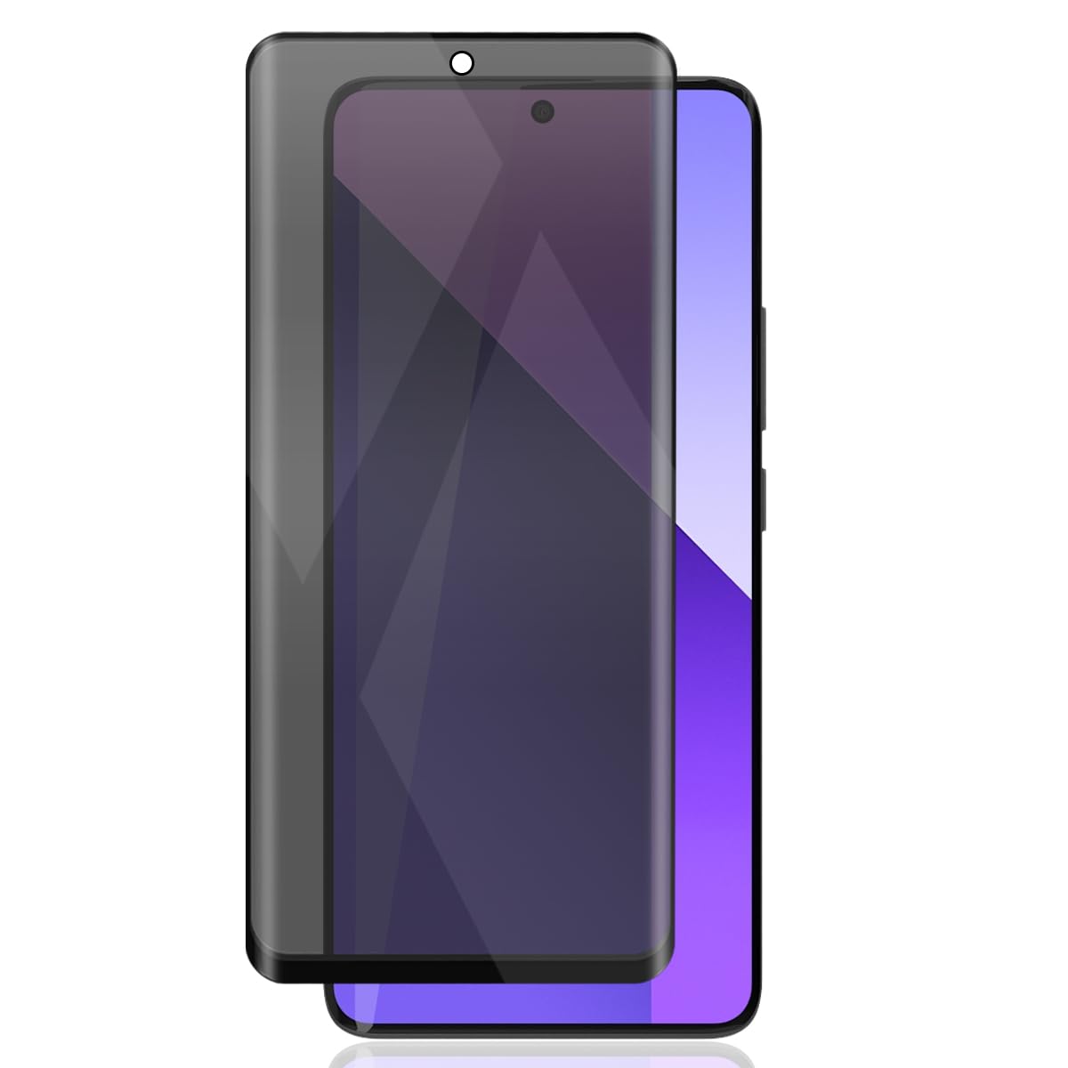 Zerrshoo Tempered Glass for Redmi Note 13 Pro Plus Screen Protector, Privacy, 9H Anti-Scratch, 1 Pcs 13 Pro Plus Screen Protector Anti Spy. for 13 Pro Plus Tempered Glass Protector