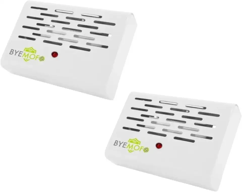 Kit 2 Antimofos Eletronico Desumidificador Elimina Mofo Acaros Fungos Bolor Bye Mofo 127V ou 220v (110 Volts)