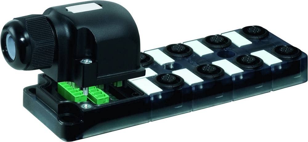 Murrelektronik stay connected 8000-88440-0000000 Exact12, 8xM12, 4-Pole, Plug. Hood FK