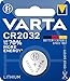 Varta CR2032 - Pila de botón de litio de 3 V, 1 unidad, Plateada