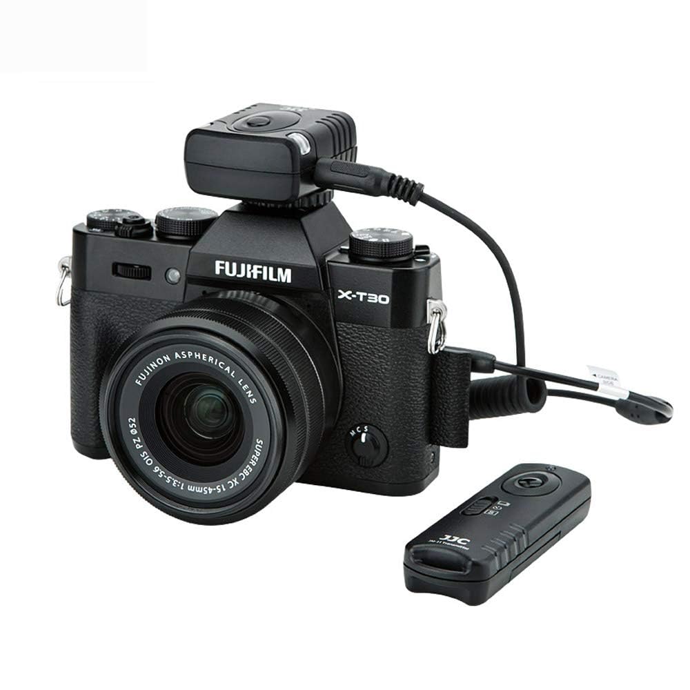 Télécommande sans Fil pour déclencheur Fujifilm Fuji X-M5 X100VI X-T5 X-T3 X-T4 X-T2 X100V X-H1 X-Pro2 X-T30III X-T30II X-T30 X-T20 X-E5 X-E3 X-T100 X-A5 X100F XF10 GFX 100S 50S 50R