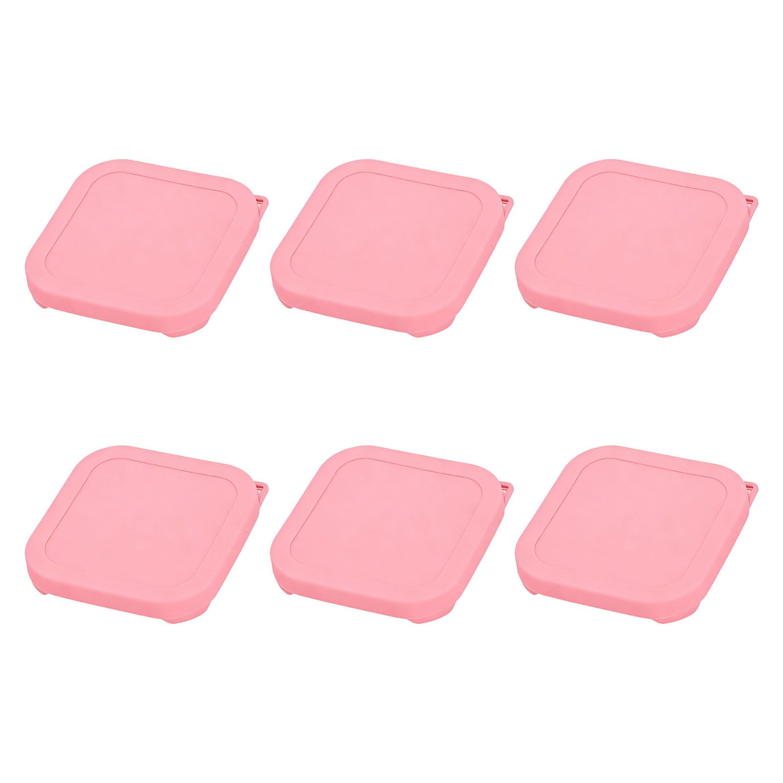 OSNIYAW Food Grade Silicone Food Grade Silicone Covers for Food Leftovers and Meal Prep Replacement Lids for Square Glass Bowls Containers Elastomer Food Covers