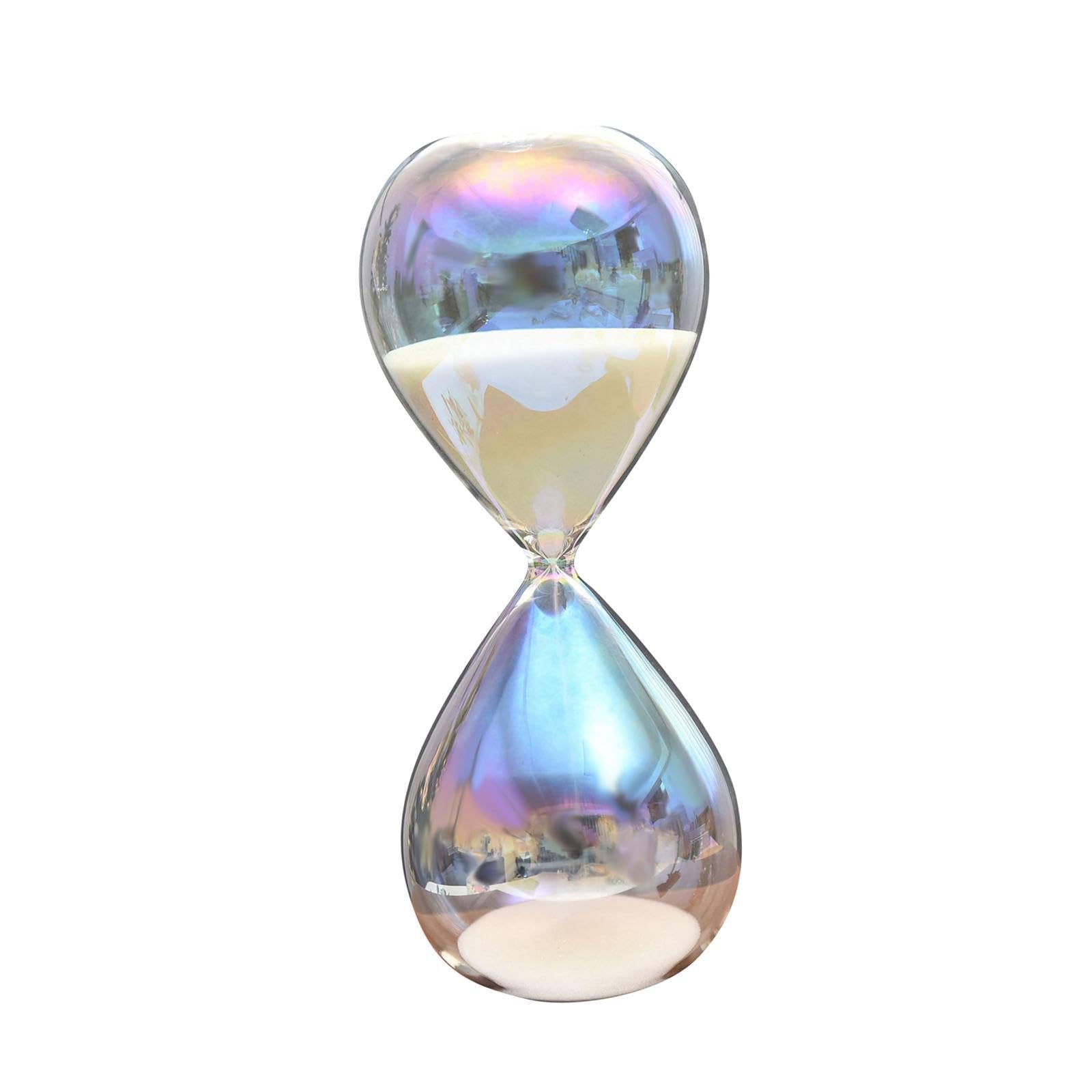 YIXANNX Nordic Hourglass Timer Sand Clock Colorful Timely Home Kitchen Office Elegant Decor But Also for Creative Gift For Friends And Relatives. Home Closet, 15min
