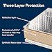 Camco Camper/RV Vent Insulator and Skylight Cover - Features 3 Layers to Reduce Heat Transfer & Increase A/C Efficiency - Fits Standard 14” Travel Trailer/RV Roof Vents (45192)