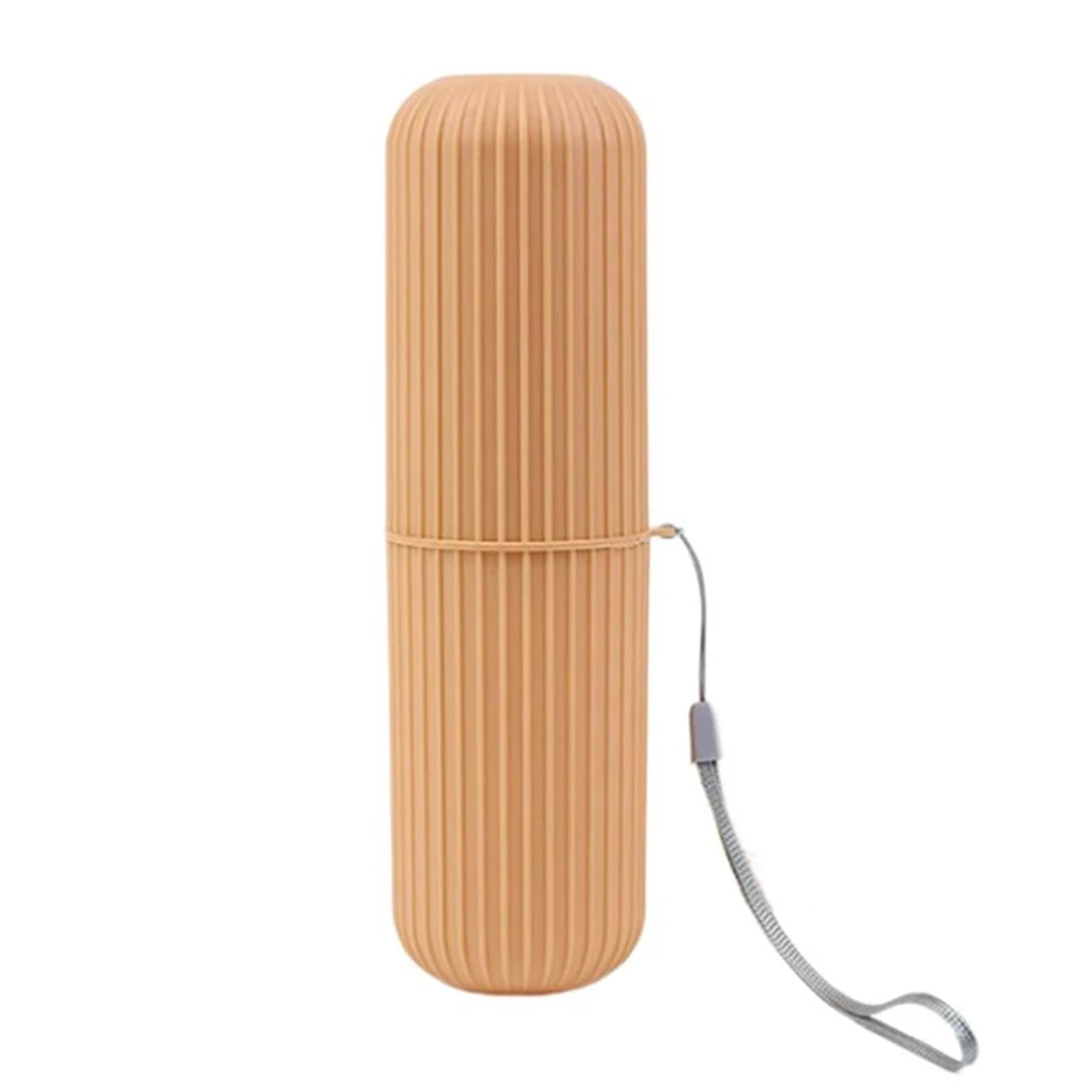 3pcs Toothbrush Cup With Cap Creative Toothpaste Holder Portable Storage Case Box Organizer Toiletries Travel Gadgets For Toothpaste