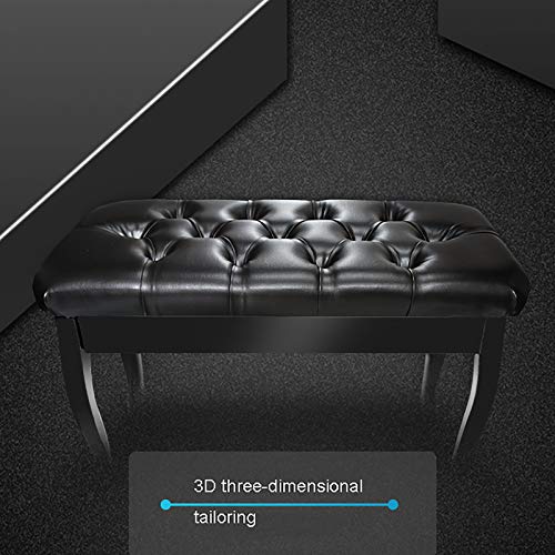TEmkin Tabouret de Piano Banc de Piano à Hauteur Fixe Tabouret de Piano en Cuir Confortable, avec Coussin rembourré et Compartiment de Rangement pour partitions de Musique de Grande capac - Les Beatles, Paul McCartney, John Lennon, RIngo Starr, George Harrison TEmkin Tabouret de Piano Banc de Piano à Hauteur Fixe Tabouret de Piano en Cuir Confortable, avec Coussin rembourré et Compartiment de Rangement pour partitions de Musique de Grande capac – Image 7