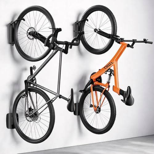 2-Pack Putorsen Swivel Bike Wall Mount (up to 77-lbs) - image 8
