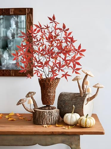 Tiges de feuilles d'érable orange pour un centre de table chaleureux - 8