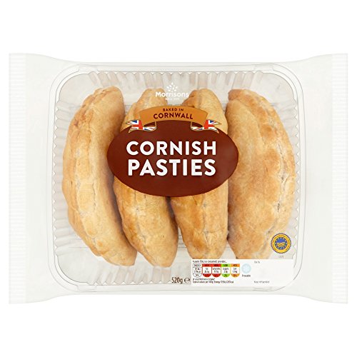 Morrisons 4 Cornish Pasties