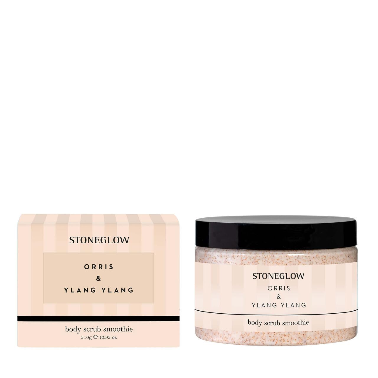 Stoneglow Modern Classics Collection - Orris & Ylang Ylang - Scented Body Scrub Smoothie 310 grams - Peach