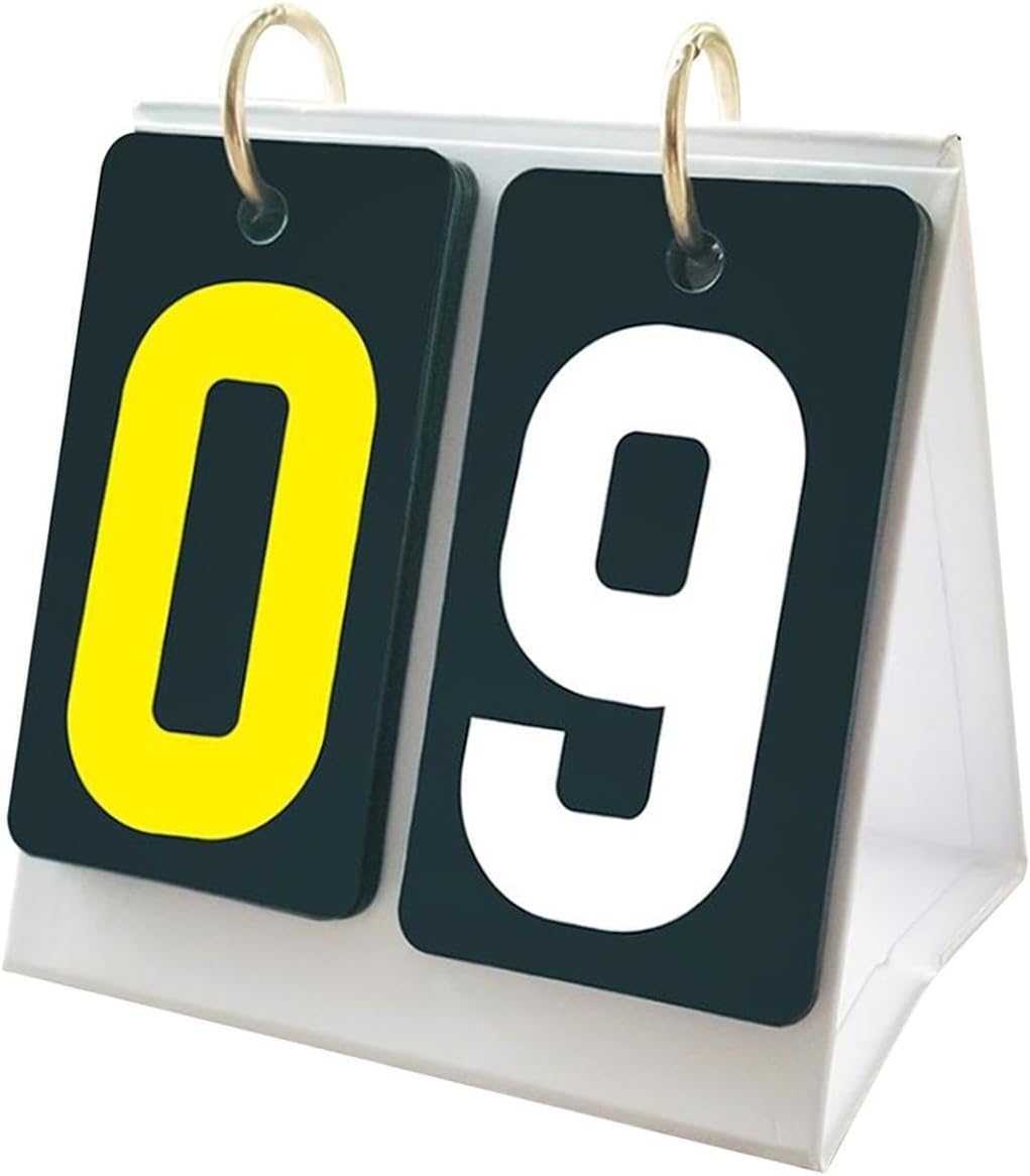 2pcs 2 Digits Portable Small Sports Scoreboard