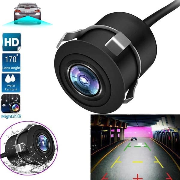 Audio Wheels Fish Eye Full HD Wide-Angle car Reverse View Rear Parking Camera Assist for only Car Android Stereo 2 51uN1Og98tL