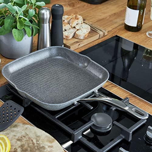 BALLARINI, Salina, Grill pan, 28cm, Grey, Stone Look, 28 cm - Image 3