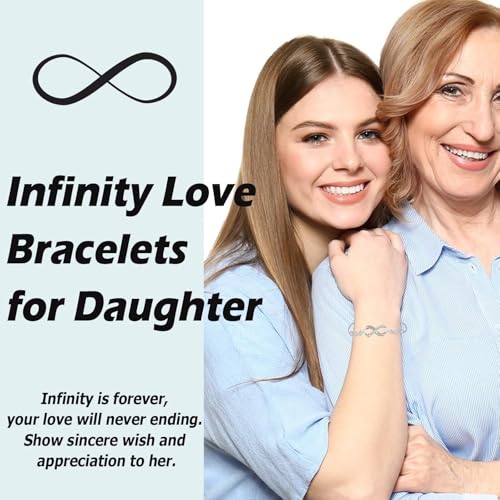 Infinity Bracelets for Women Gifts Adjustable Link Bracelets Gifts Jewelry for Birthday, Christmas, Mothers Day2