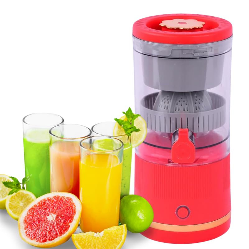 Drumstone 𝟏𝟓-𝐘𝐞𝐚𝐫 𝐖𝐚𝐫𝐫𝐚𝐧𝐭𝐲 Rechargeable Citrus Juicer & Orange Squeezer - Wireless Portable USB Electric Fruit Juicer for Mosambi, Travel, Kitchen & Picnic - Multi-Function Juicer-image-39