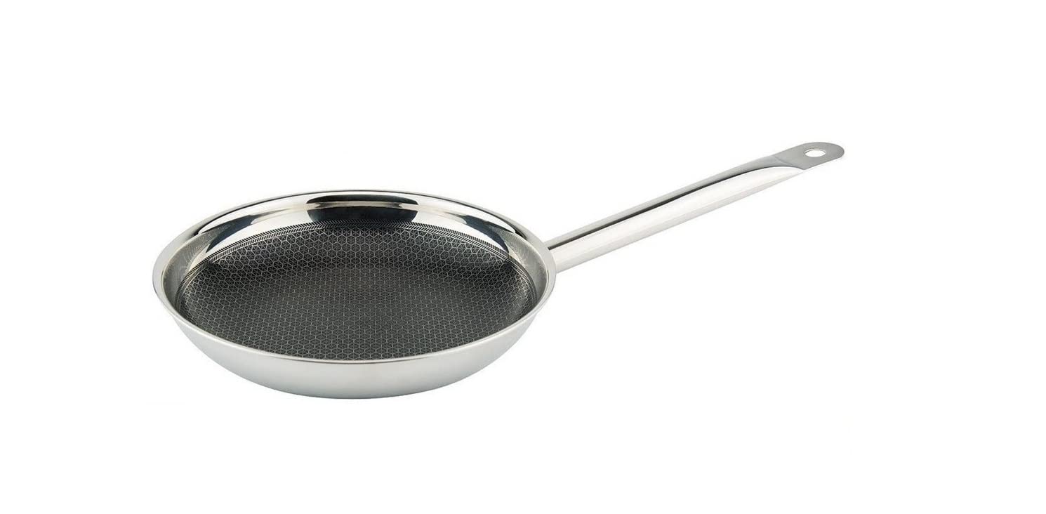 ILSA Padella Professionale, AX Active Inox, Triplo Strato Induzione, Diametro 32 cm