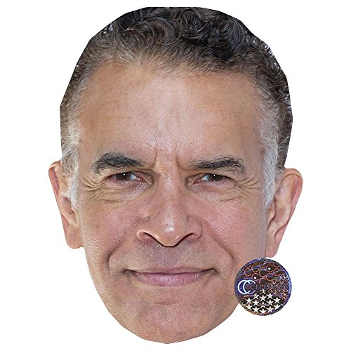 Bild: Brian Stokes Mitchell Maske aus Karton f�r 8,97 EUR bei amazon.de