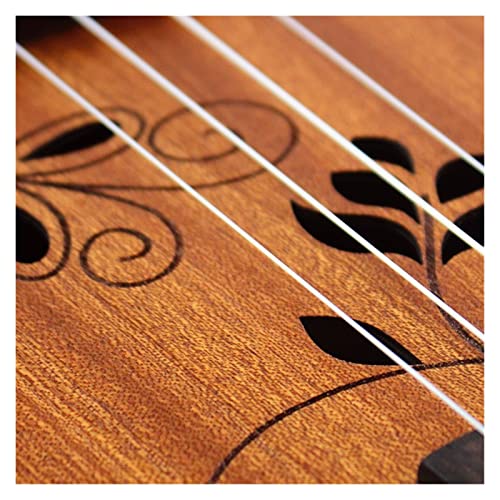 ukulélé Voyage Ukulele Guitare Électrique 23 Pouces 4 Cordes Guitarra Modèle De Fleur D’acajou - Les Beatles, Paul McCartney, John Lennon, RIngo Starr, George Harrison ukulélé Voyage Ukulele Guitare Électrique 23 Pouces 4 Cordes Guitarra Modèle De Fleur D'acajou – Image 5