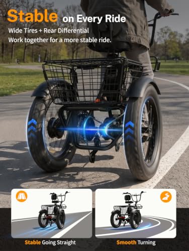 Jasion Electric Tricycle for Adults