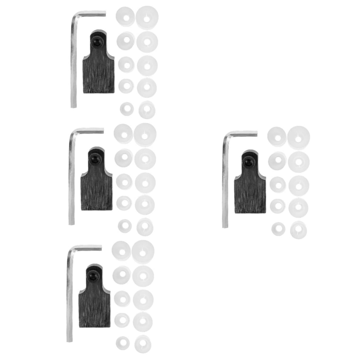 NUOBESTY 4sätze Reparatur Werkzeug Präzise Schmuckherstellung Mit -clips Und Halterungen Für Einfache Erstellen Von Inlay-ringen Für Juweliere Und -projekte