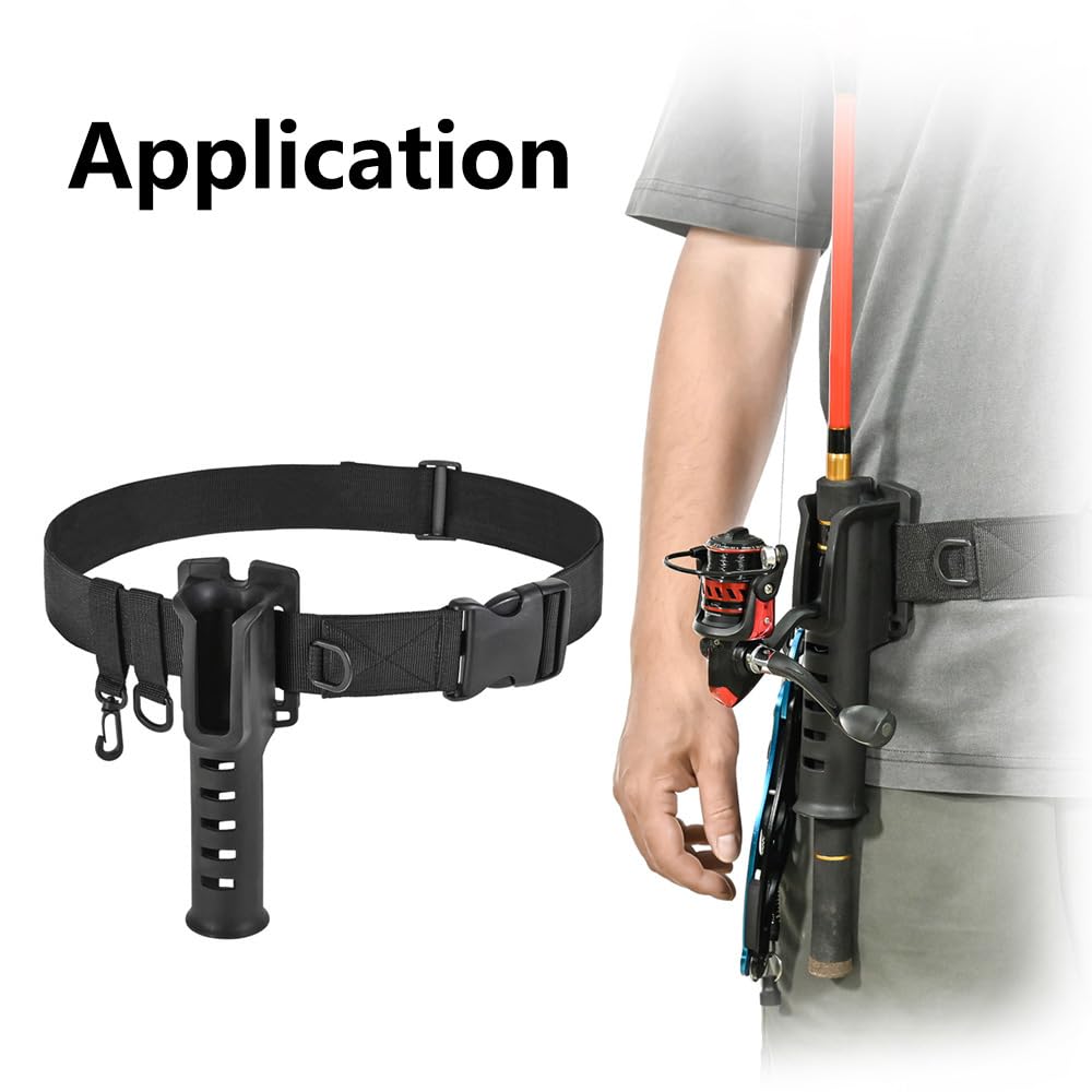 Culnflun Harnais réglable pour canne à pêche, ceinture de combat pour les amateurs de pêche, #711