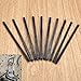 dophee 10Pcs 6 inch 150mm 24T Mini Hacksaw Blade Replacement, Multifunctional Carbon Steel Hand Saw Blade for Hand DIY Model Manual Woodworking PVC Metal Pipes Cutting