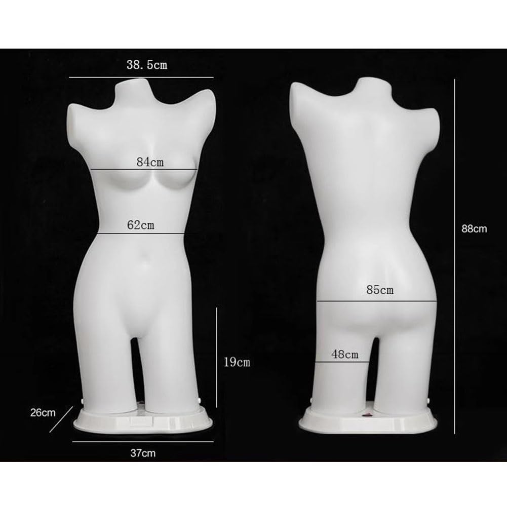 Amazon｜LED 女性マネキン、ライト付きボディ トルソー ドレス