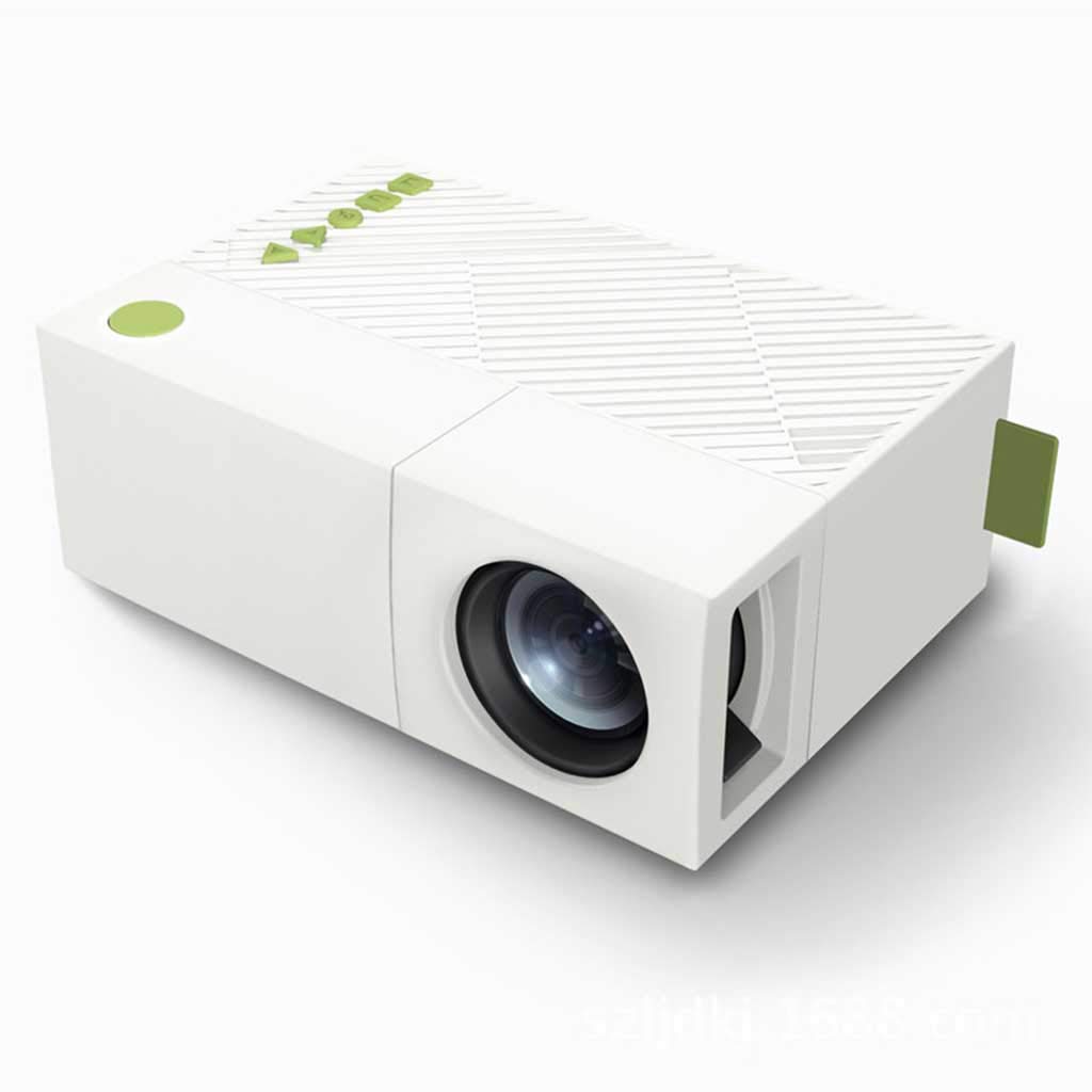 Mini Proiettore LED Portatile per Home Theater, Videoproiettore HD 1080P con Telecomando, Supporto HDMI, AV, SD, Interfacce USB