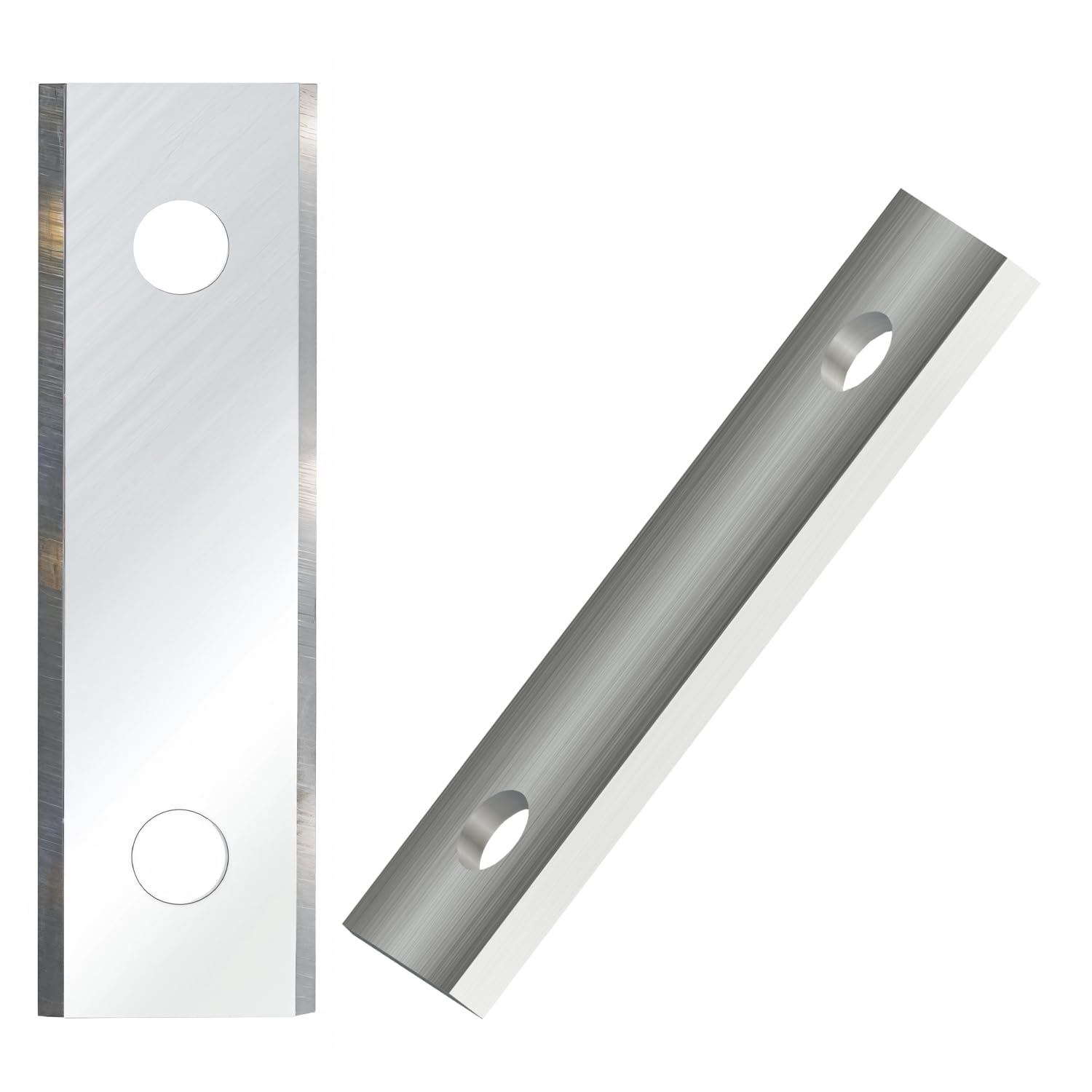 Hartmetall-Einsätze, 40 mm, 2 Kanten, Einsätze, Messer für Holzbearbeitung, spiralförmige Hobelschneider, Handfarbschaber und Ersatzfräser-Bit, Trimmer, 10 Stück, 40 x 12 x 1,5 mm