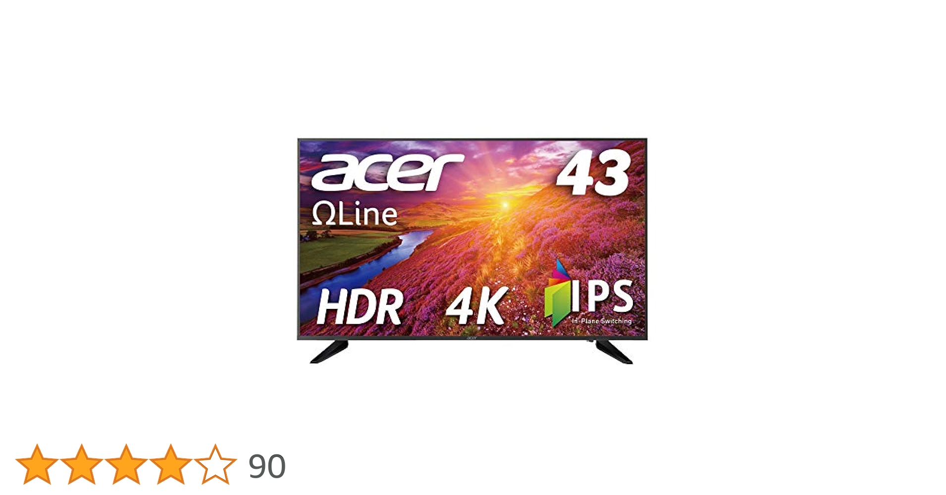 ★【新品未開封Acer DM431Kbmiiipx 43インチ 4K HDR Amazon.co.jp: Acer モニター OmegaLine DM431Kbmiiipfx 43