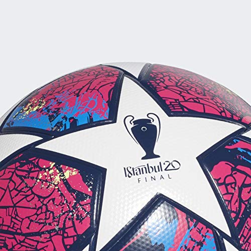 adidas UCL Finale Istanbul League Soccer Ball Top: White/Pantone