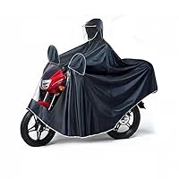 VALKEM Motorcycle Rain Poncho for Triumph Tiger 900 GT T900 GT PRO Tiger 850 Sport – Durable Rain-Resistant Reusable Raincoat for Straddle Motorbike, Adult Hooded Rain Poncho,A Single