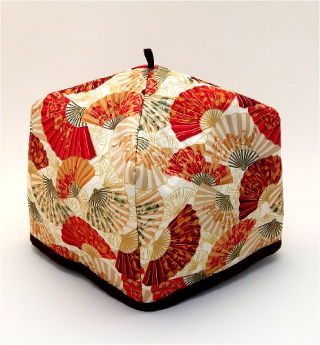 Red Fans and Bamboo Tea Cozy