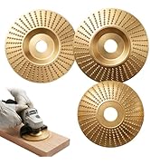 3PCS Angle Grinder Polishing Pad, 2026 New 4 Inch Woodworking Disc, Flat Curve Inclined Carbon St...